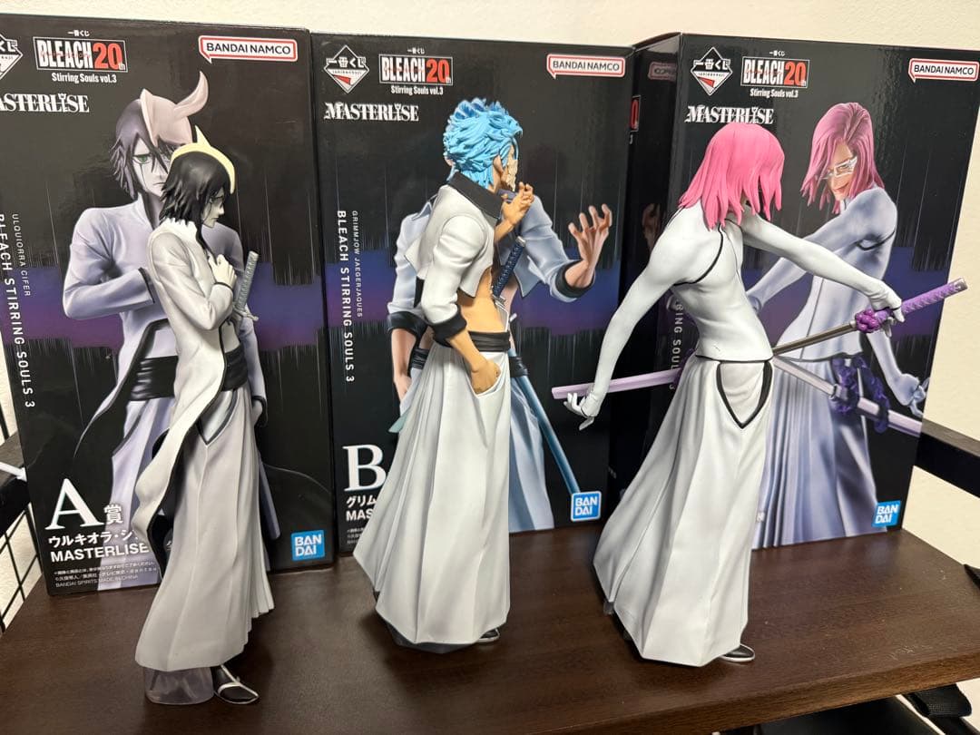 BLEACH一番くじ　ウルキオラ　グリムジョー　ザエルアポロ　説明欄必読