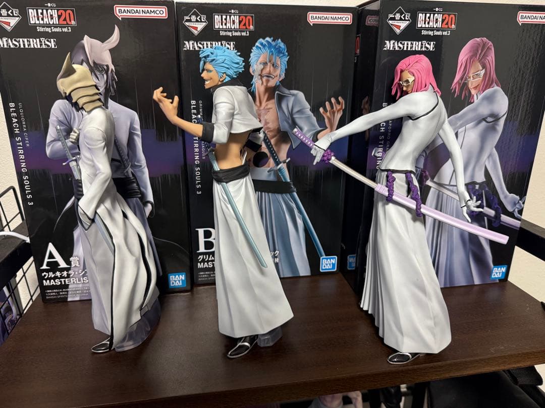 BLEACH一番くじ　ウルキオラ　グリムジョー　ザエルアポロ　説明欄必読