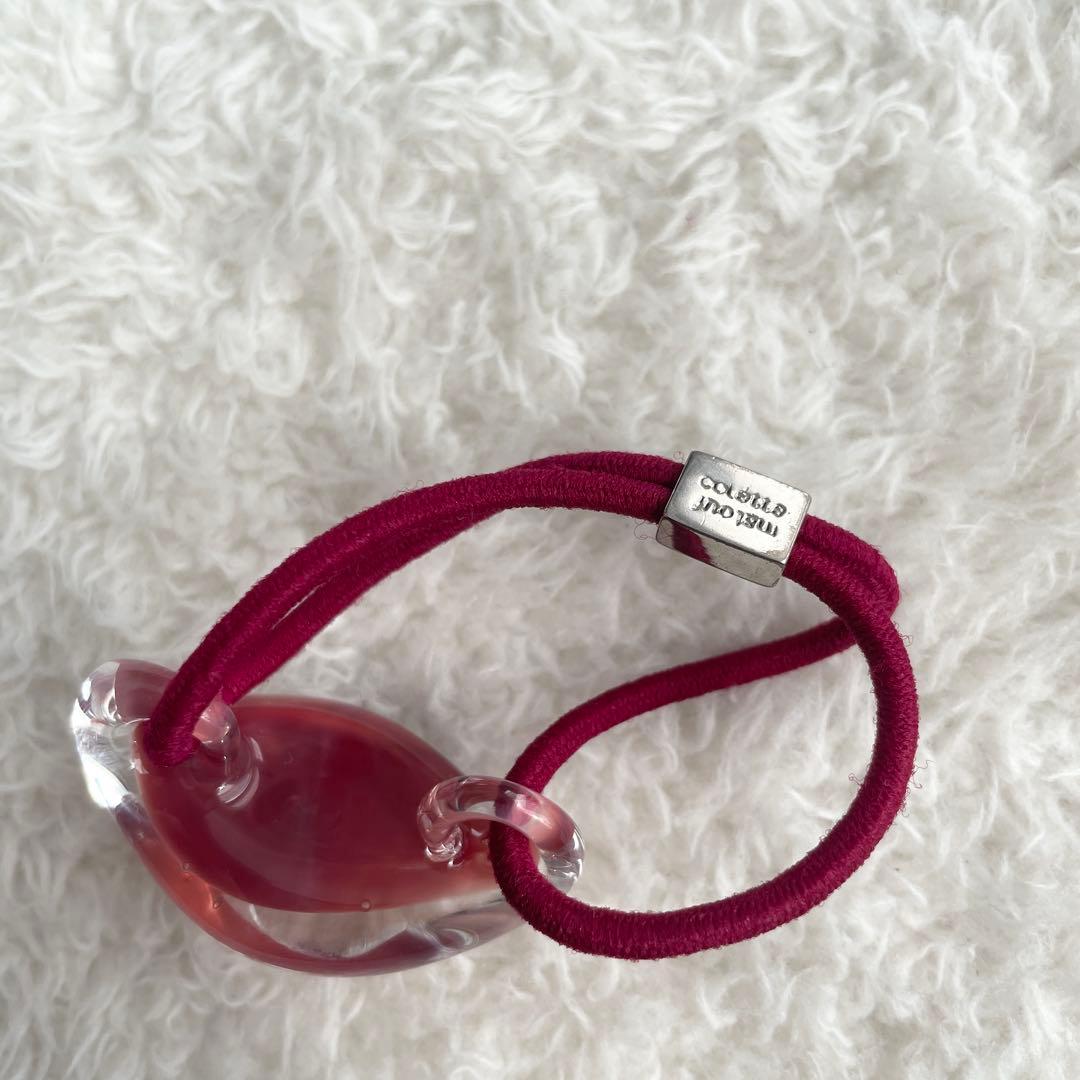 コレットマルーフ グラスポニー 箔入り ピンク