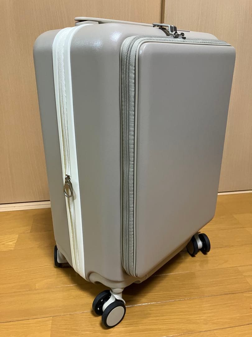 スーツケースフロントオープンS レジェンドウォーカー MONOTONE ベージュ