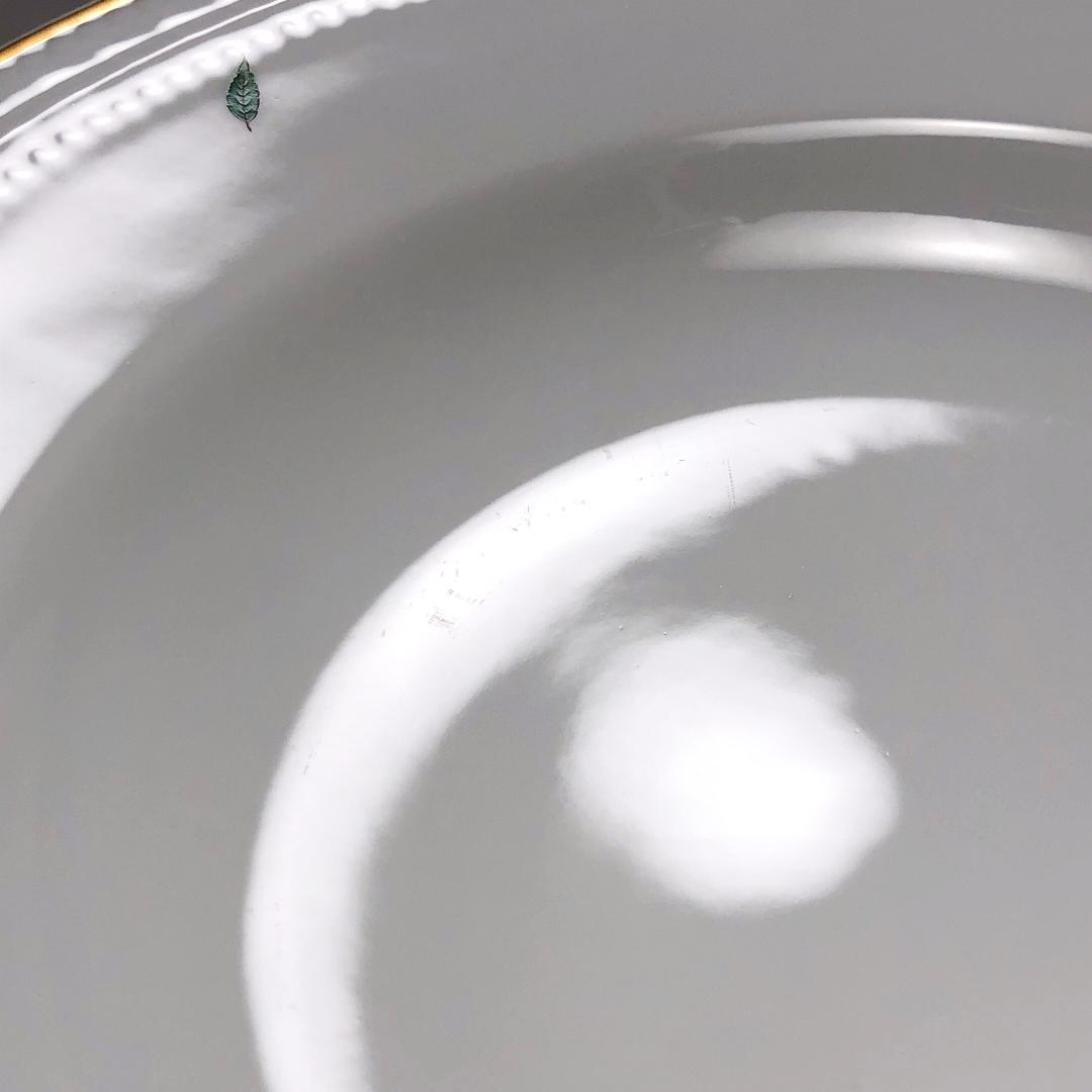 【美品】リチャードジノリ／ボンジョルノチェリー 24cm スープ皿 5枚／RB2