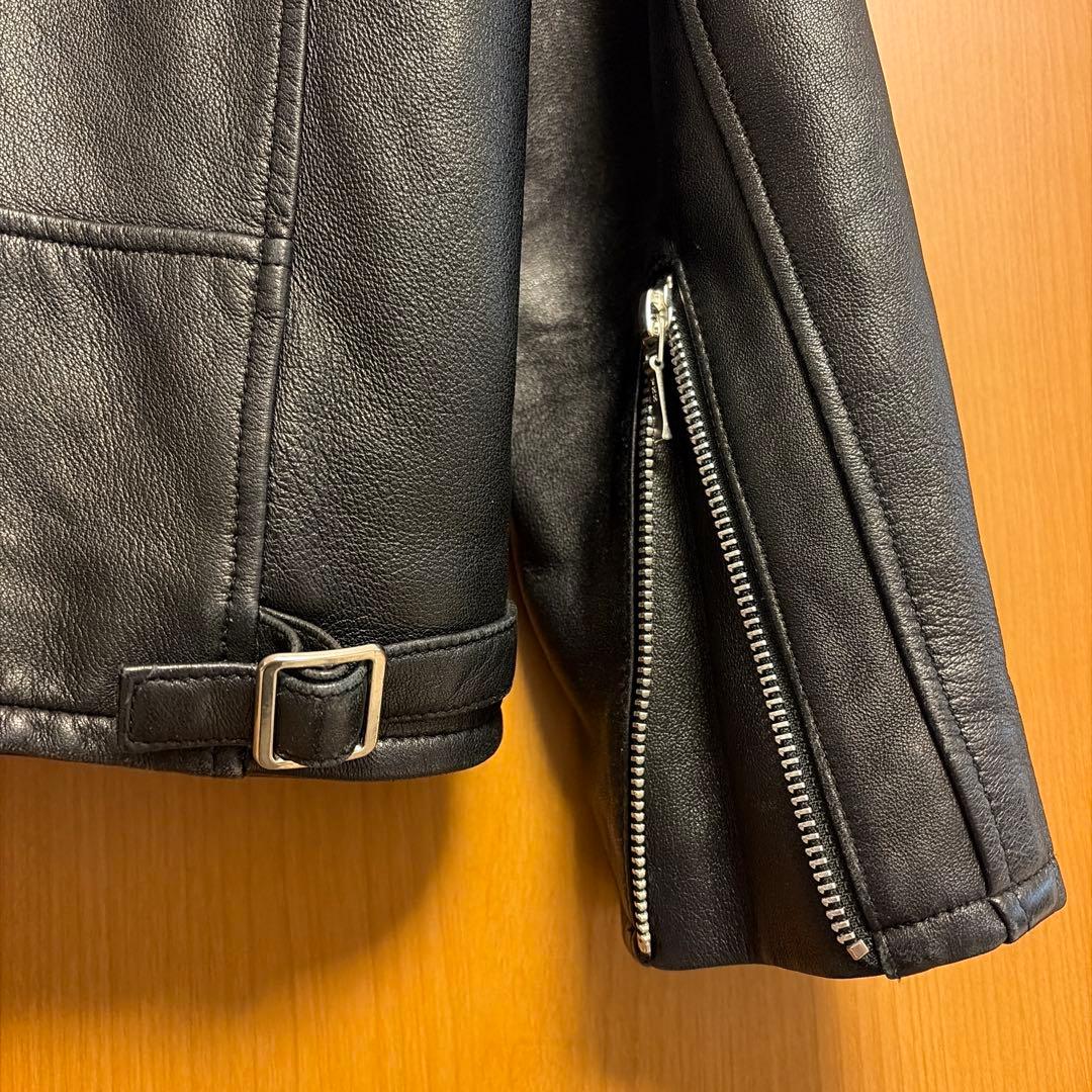Salt & Pepper ブラックレザージャケット Lサイズ