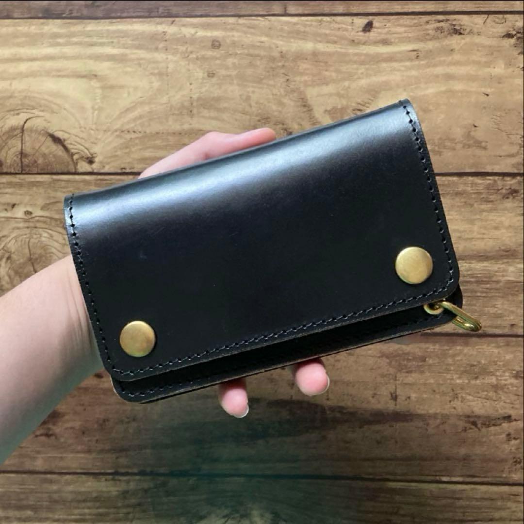【13oz】トラッカーウォレット150（ミドル）【お札を折らずに収納】