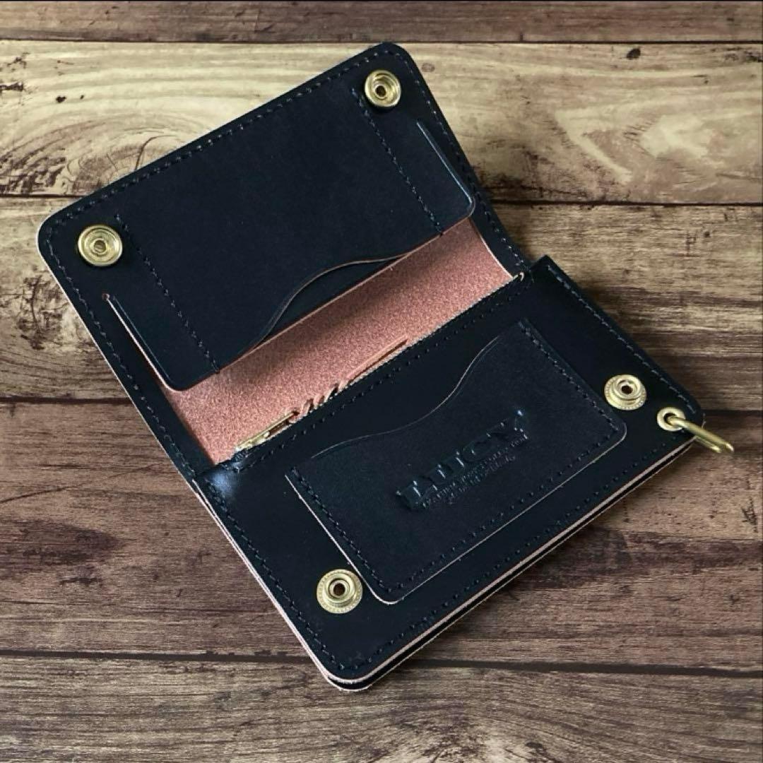 【13oz】トラッカーウォレット150（ミドル）【お札を折らずに収納】