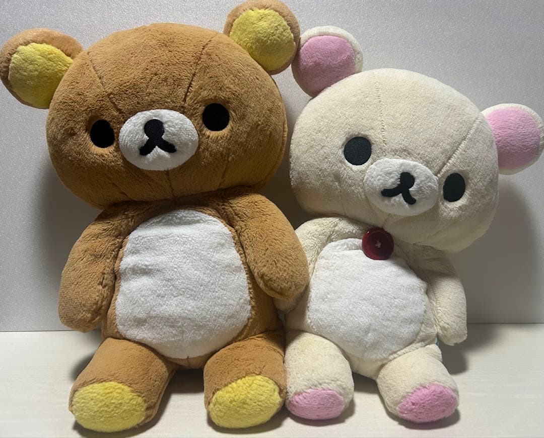 平成レトロ　リラックマ コリラックマ　なめらか　ぬいぐるみ