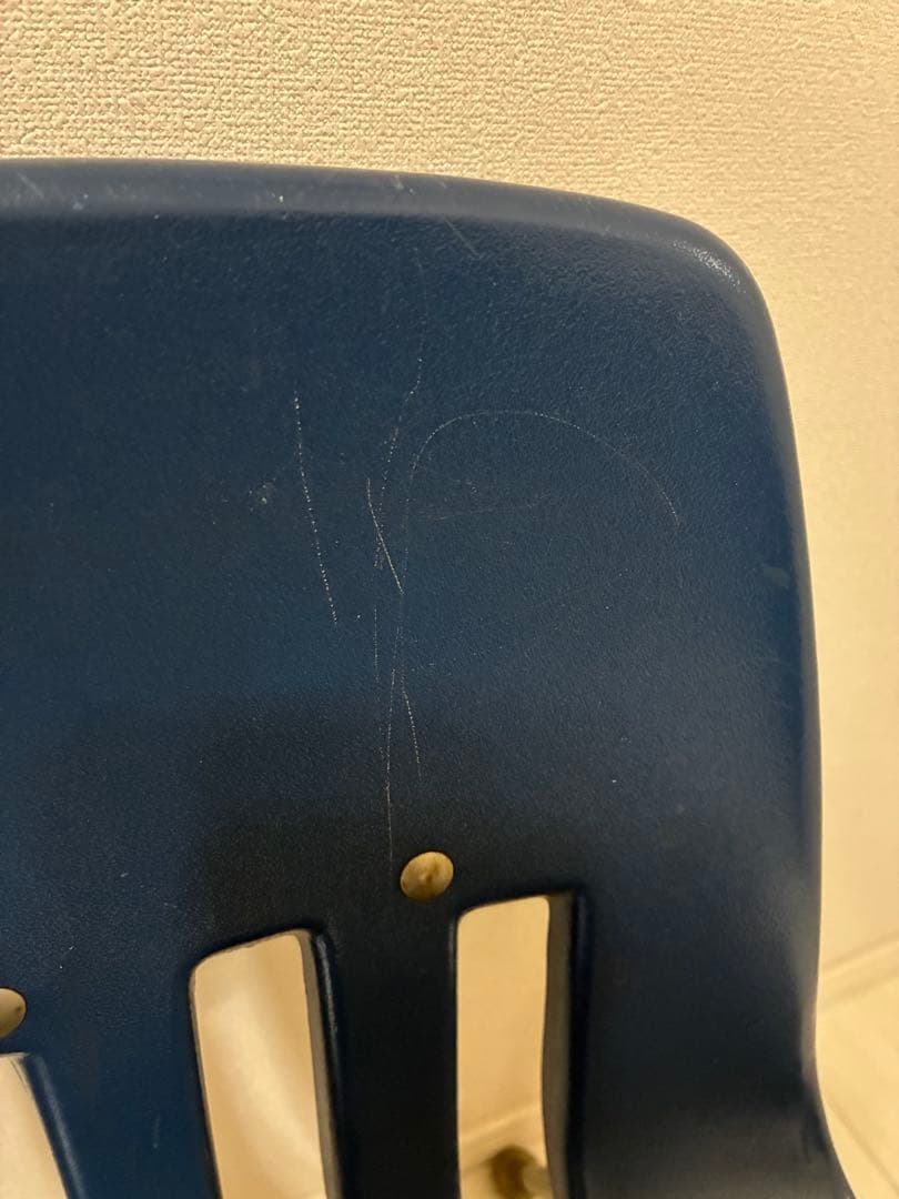 VIRCO スタッキングチェア ネイビー