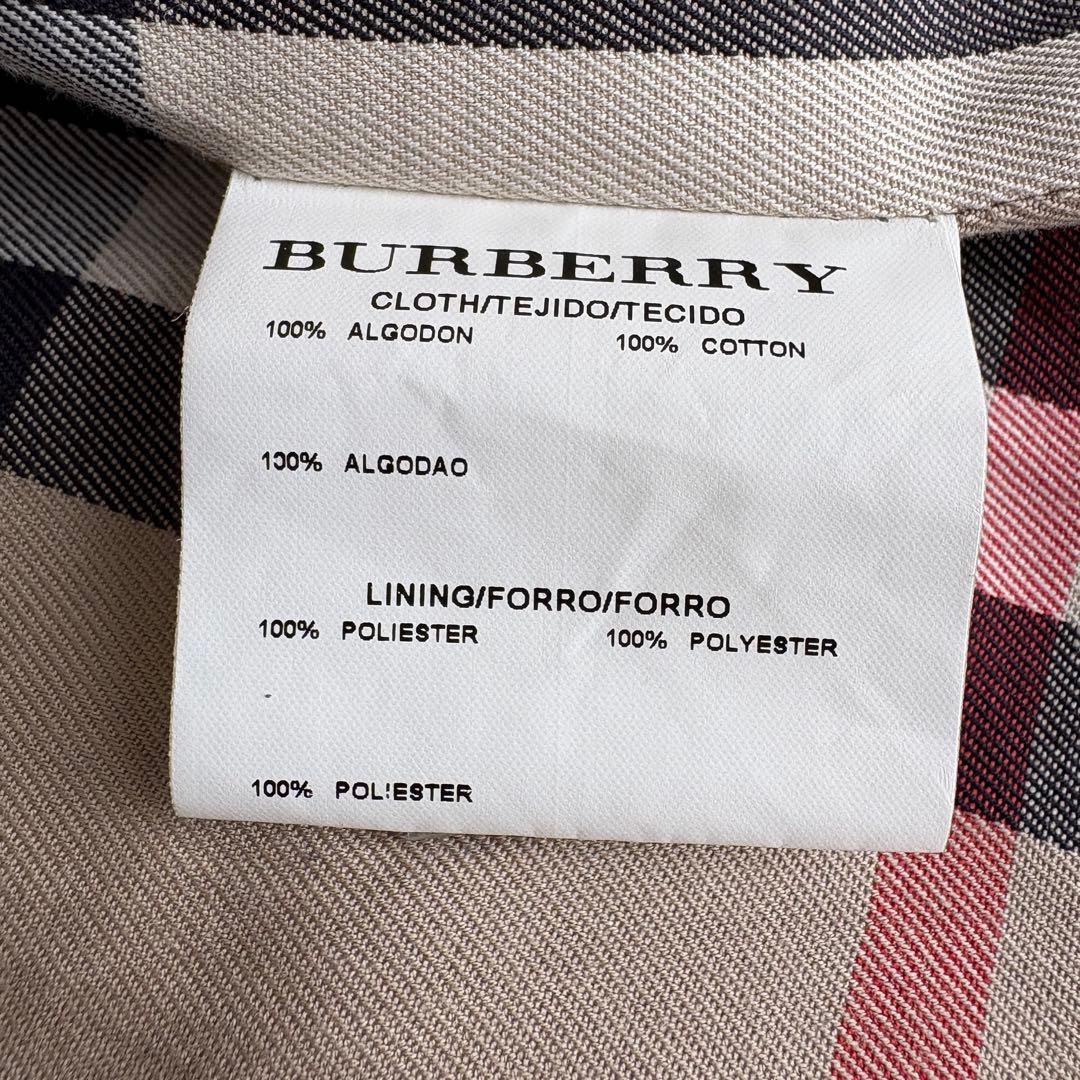 ✨極美品✨ XL バーバリーロンドン トレンチコート ノバチェック ロング丈 黒