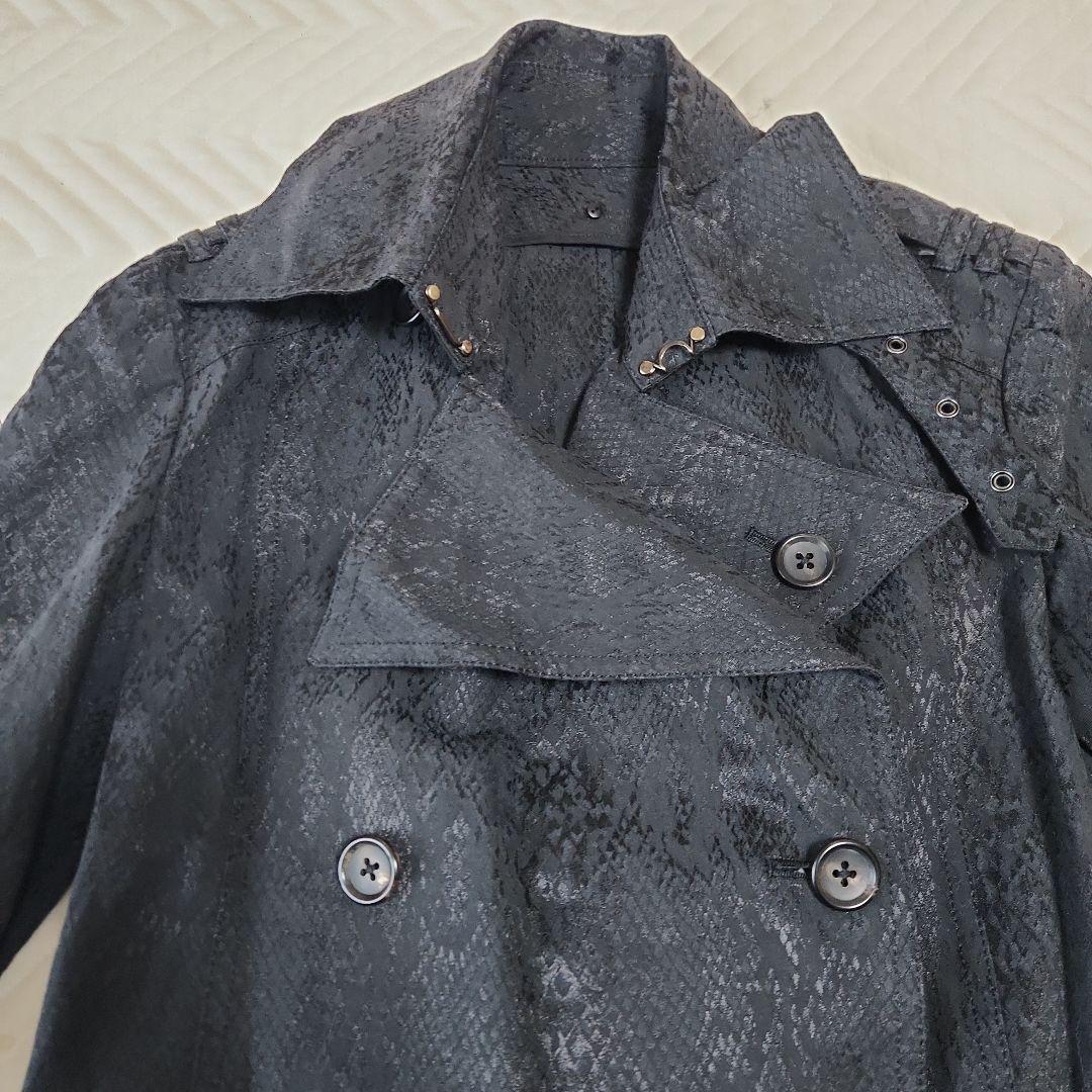 5351プールオム 激レア蛇柄トレンチコート サンプル 1点物？