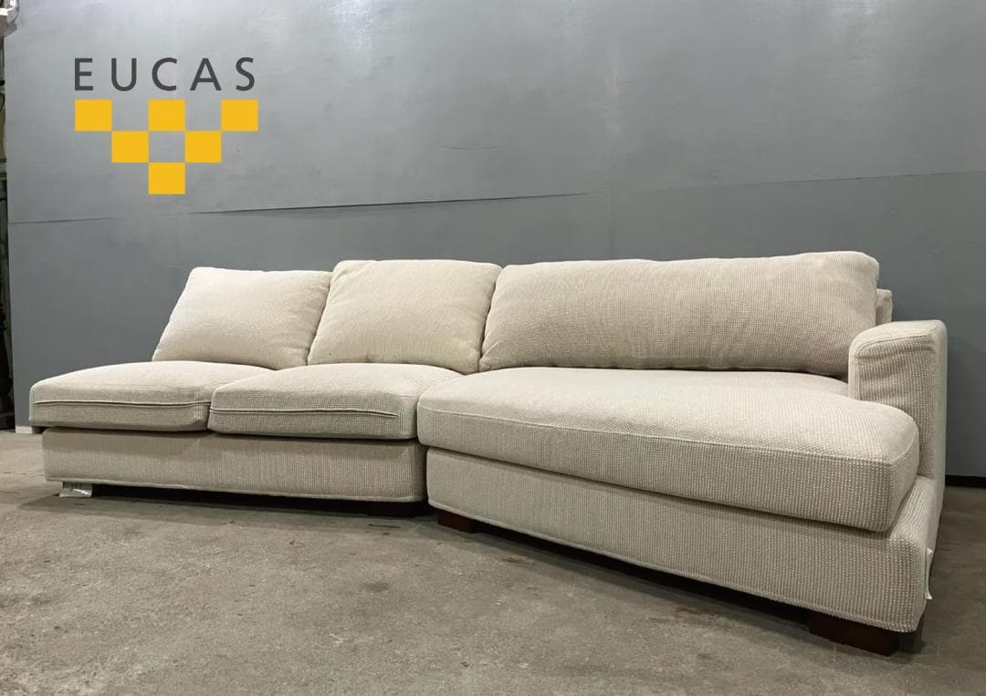 『EUCAS』ユーカス カウチソファ トリプルソファ 3P 左側 RWso27