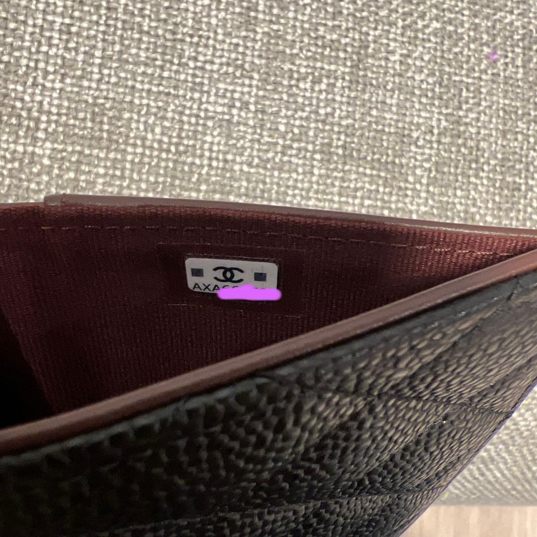 シャネル　三つ折り財布