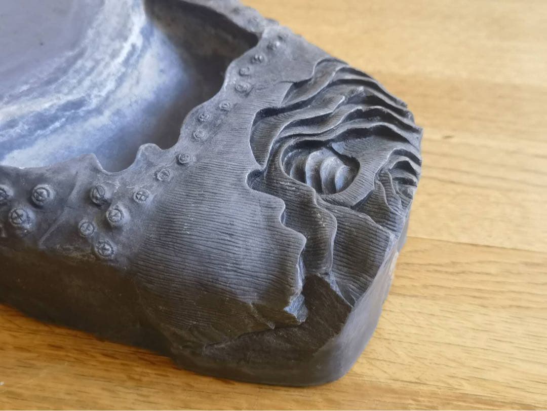 端渓硯　特大　長36cm