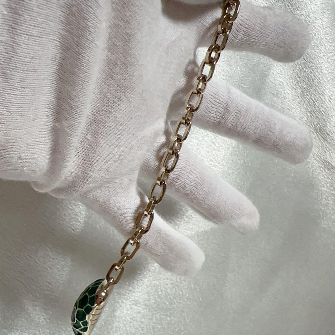 希少品 BVLGARI　ブルガリ　蛇セルペンティ　バッグチャーム　 キーホルダー