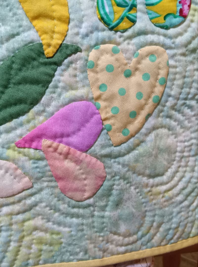 ハワイアンキルト　タペストリー