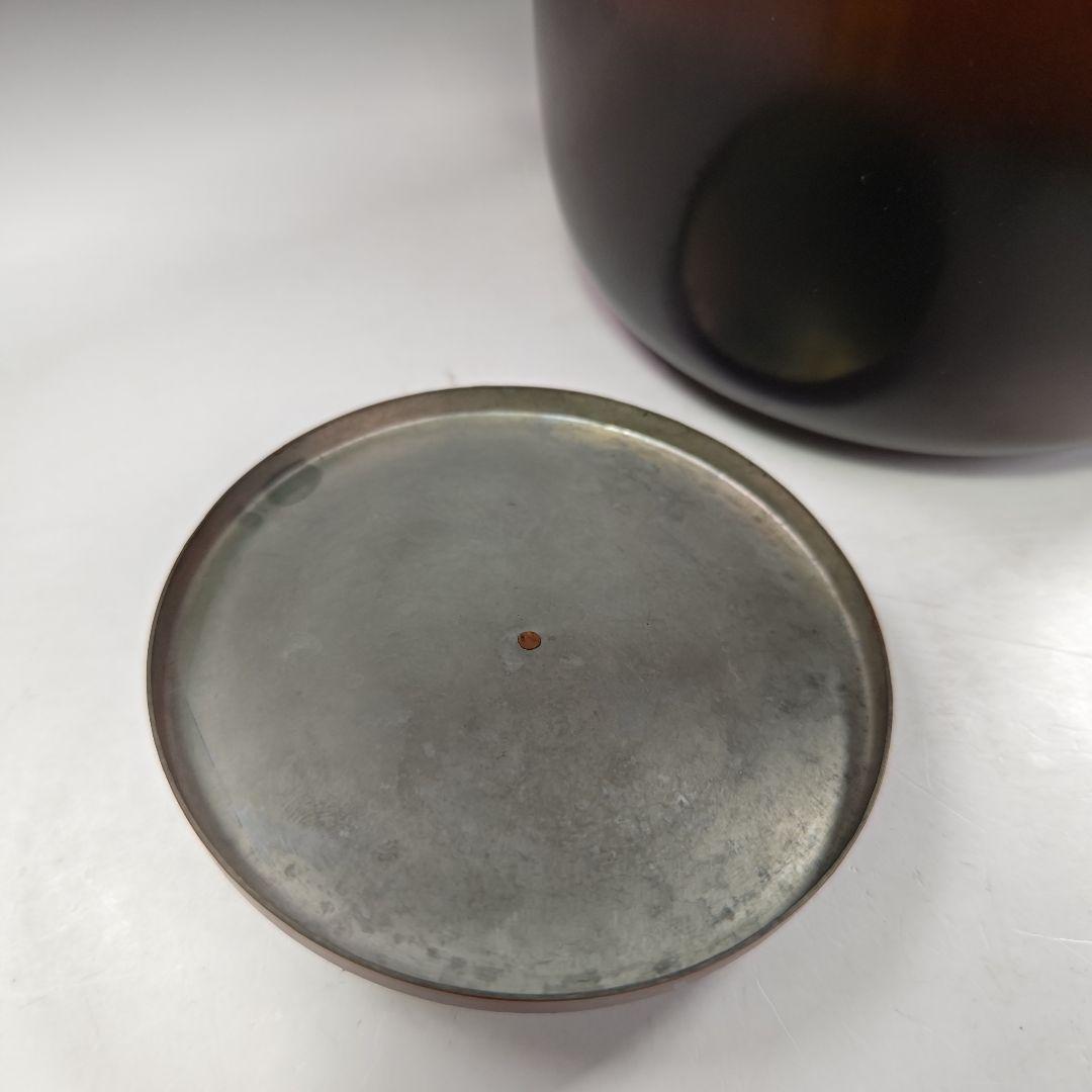 イ690 水注『山本閑浄造『腰黒水注　共箱』急須　薬缶　茶道具