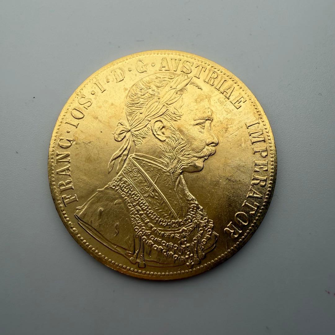 古銭　1881オーストリア帝国　フランツ・ヨーゼフ1世