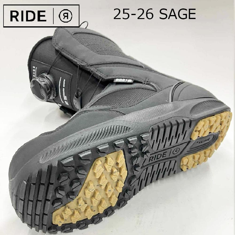 【新品】25-26 RIDE SAGE 23.5cm 女性用スノーボードブーツ