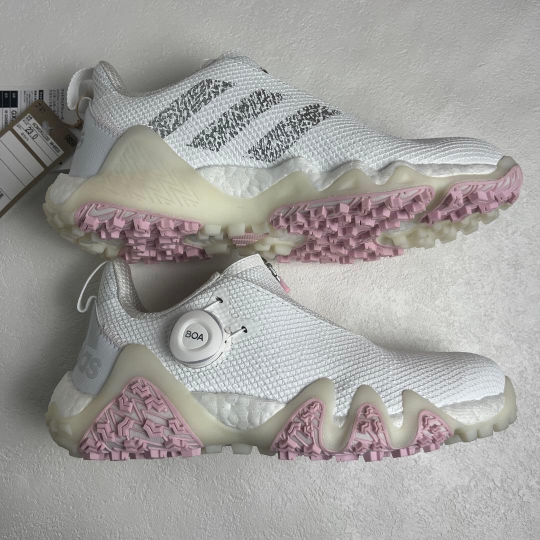 ●未使用品　アディダス　ゴルフシューズ　靴　ボア　ダイヤル　コードカオス