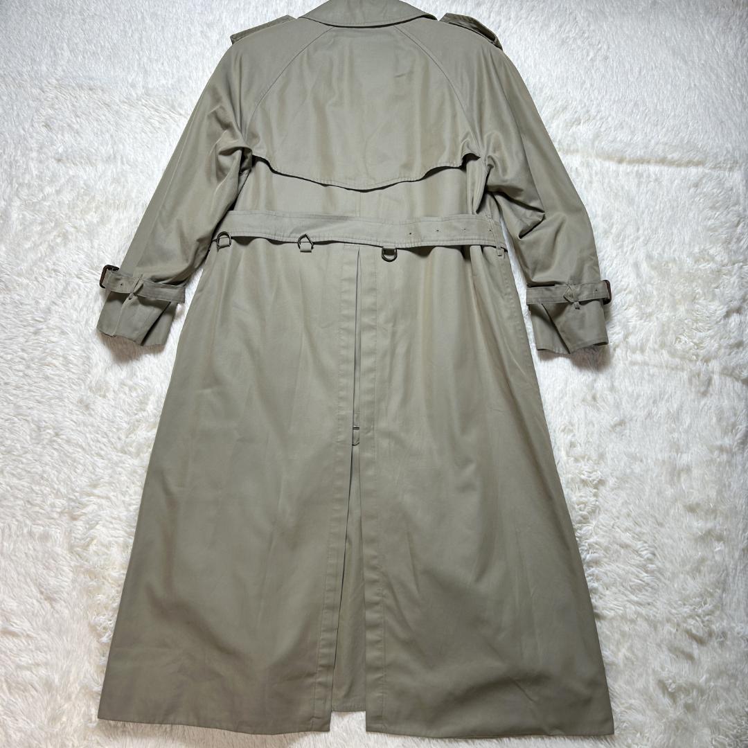 美品✨バーバリー トレンチコート ライナー付 ロング丈 ノバチェック M相当