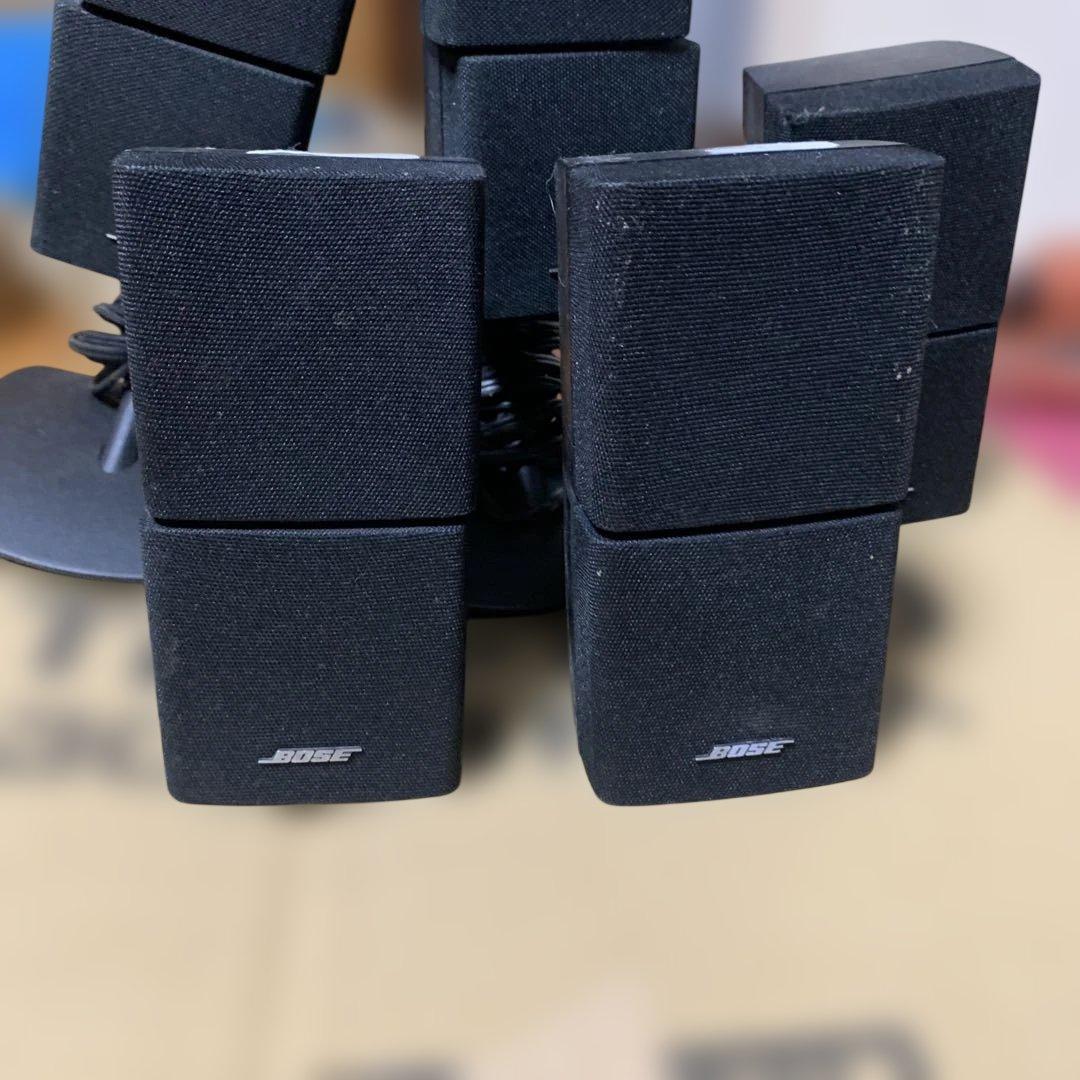 Bose 黒 有線スピーカー 5個セット　ジャンク品