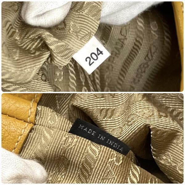 お買い得 PRADA ロゴ 2way ヴィッテロ ハンド 白タグ204