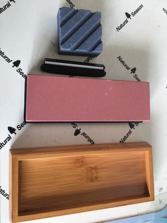 砥石 包丁 研ぎ石  #1000/#6000【面直し/竹砥石台/角度固定ホルダー