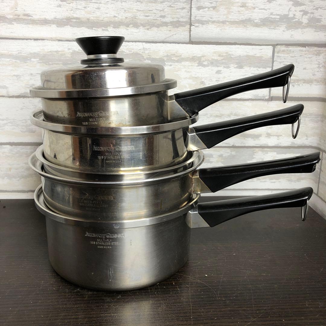 Amway アムウェイクイーン 片手鍋 フライパン　4点