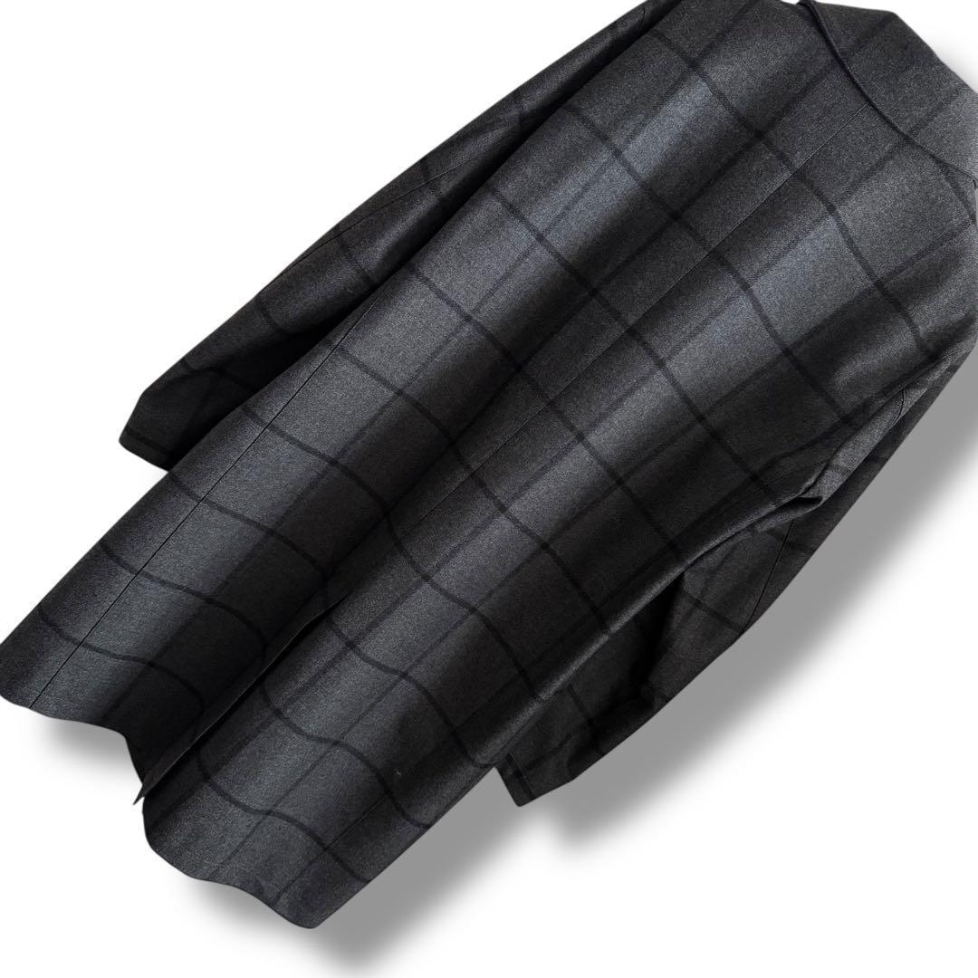 未使用級 白タグ マッキントッシュ ダンケルド ウールステンカラーコート 42