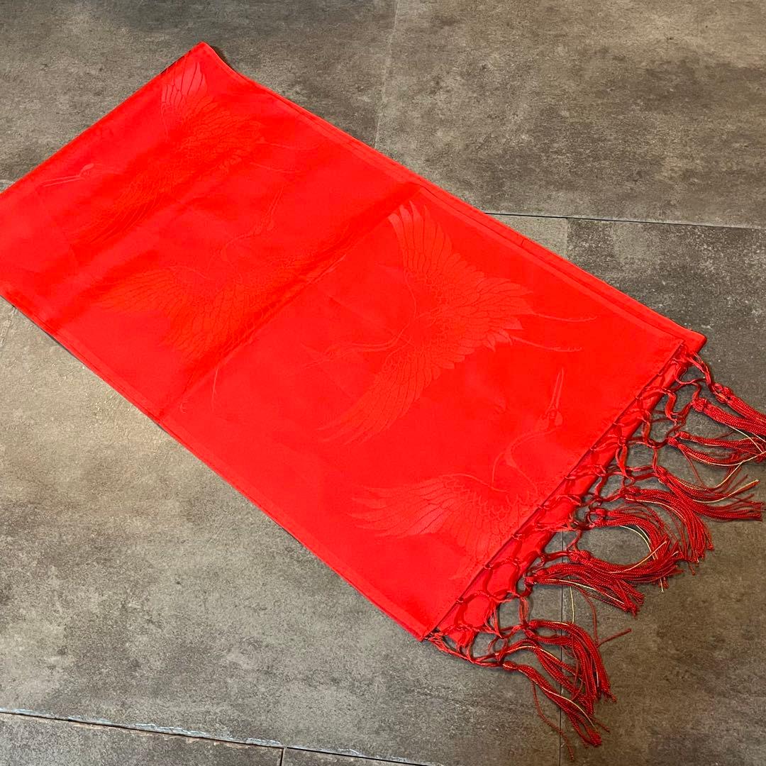 七五三　7歳　女の子　紫　青　四つ身　着物　作り帯　セット　753 七歳