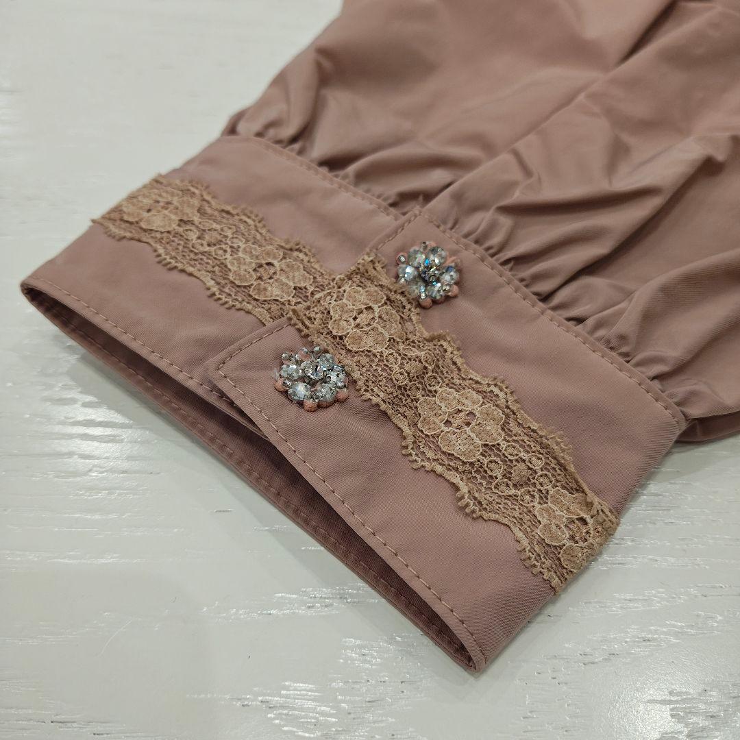 S221:美品❣️ショートジャケット＆ロングワンピース ツインセット ピンク