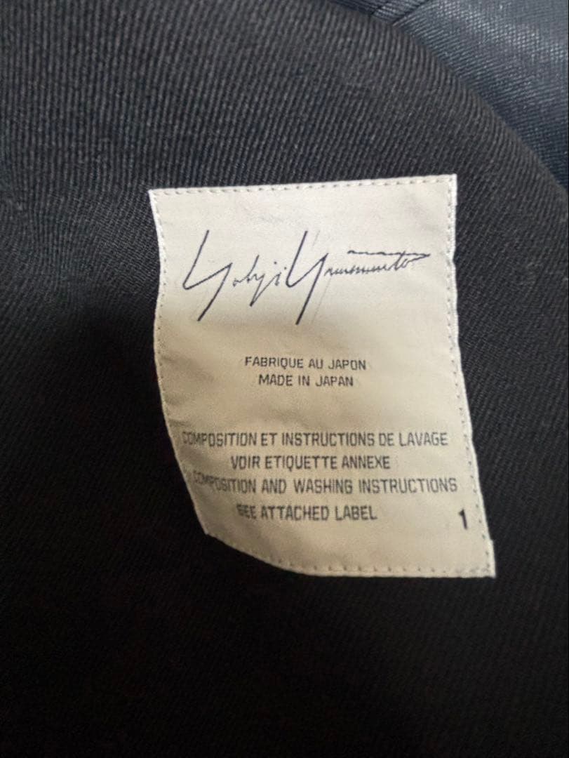 ヨウジヤマモト 変形 立体デザインコート（FV-C10-103）