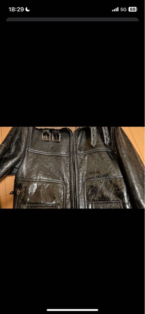 ドルチェ&ガッパーナ シープスキンレザージャケット