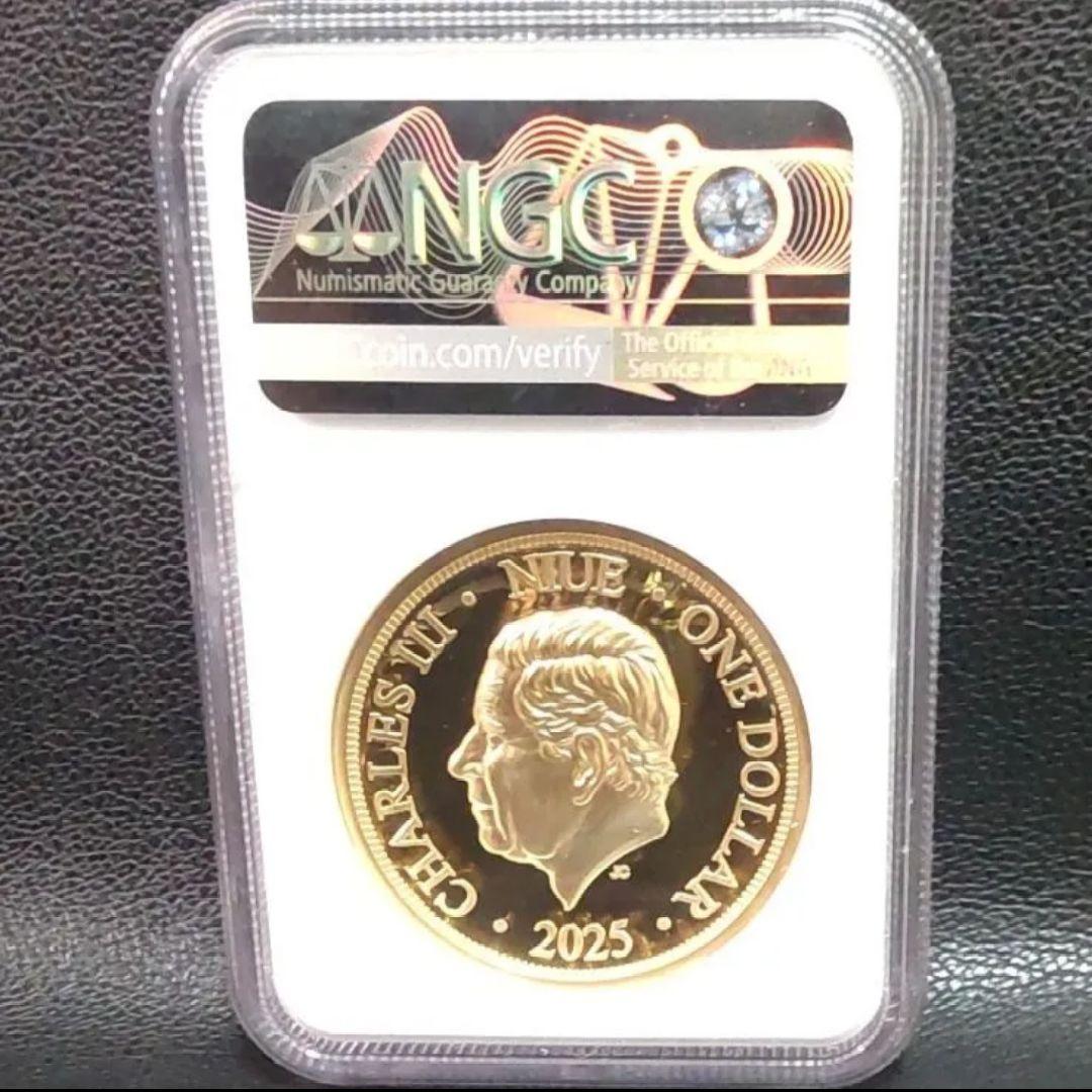 【最高鑑定】2025年版 エリザベス2世追悼記念 FR NGC PF70UC