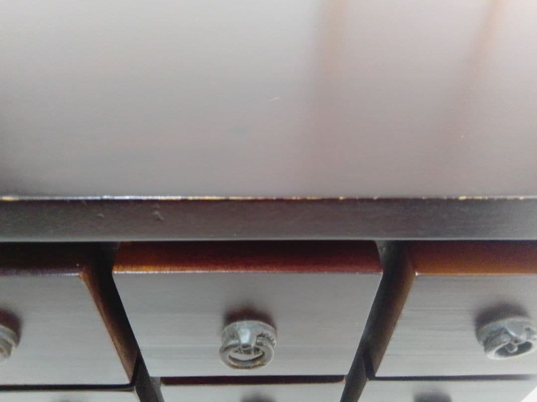 薬箪笥 21杯 アンティーク 73×37×高さ36.5cm 和箪笥 木製 レトロ