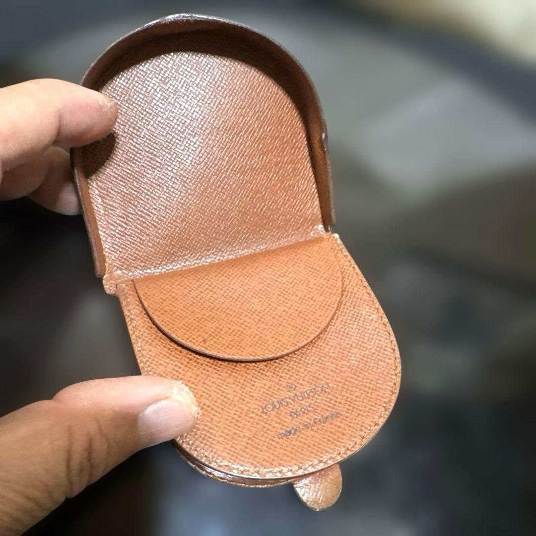 ②☆使用感僅か/美品☆ケース 馬蹄型 財布 ポルトモネ キュヴェット