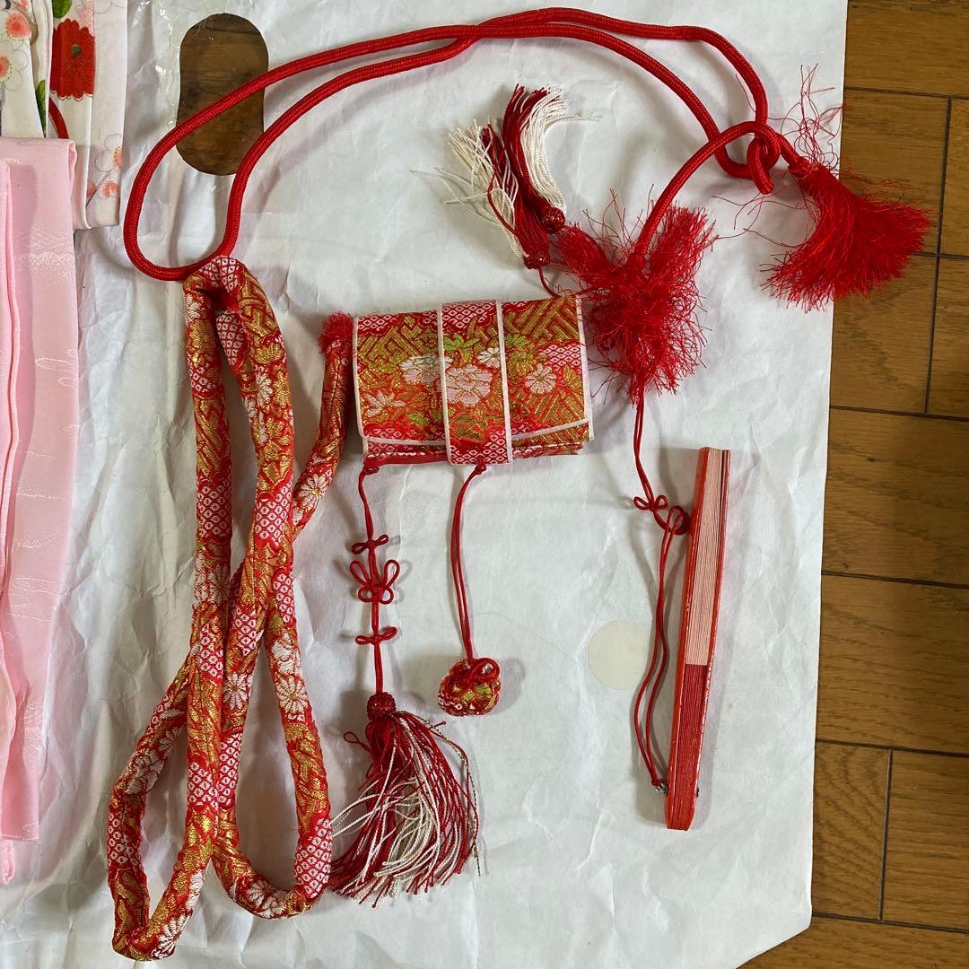 七五三 7歳着物セット 花柄