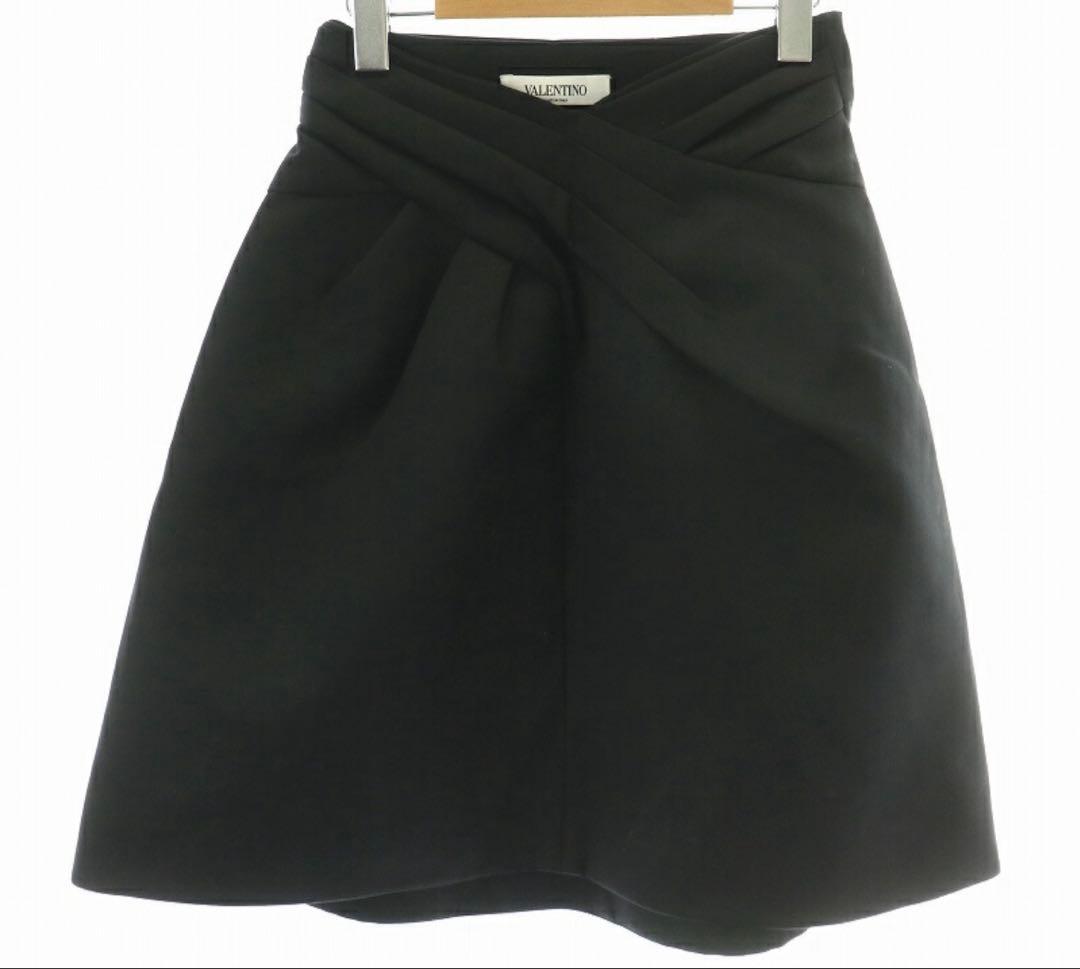 VALENTINO ヴァレンティノ スカート ブラック