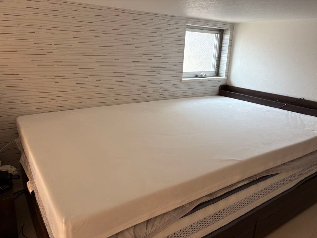 【美品】モットンマットレス セミダブル レギュラー