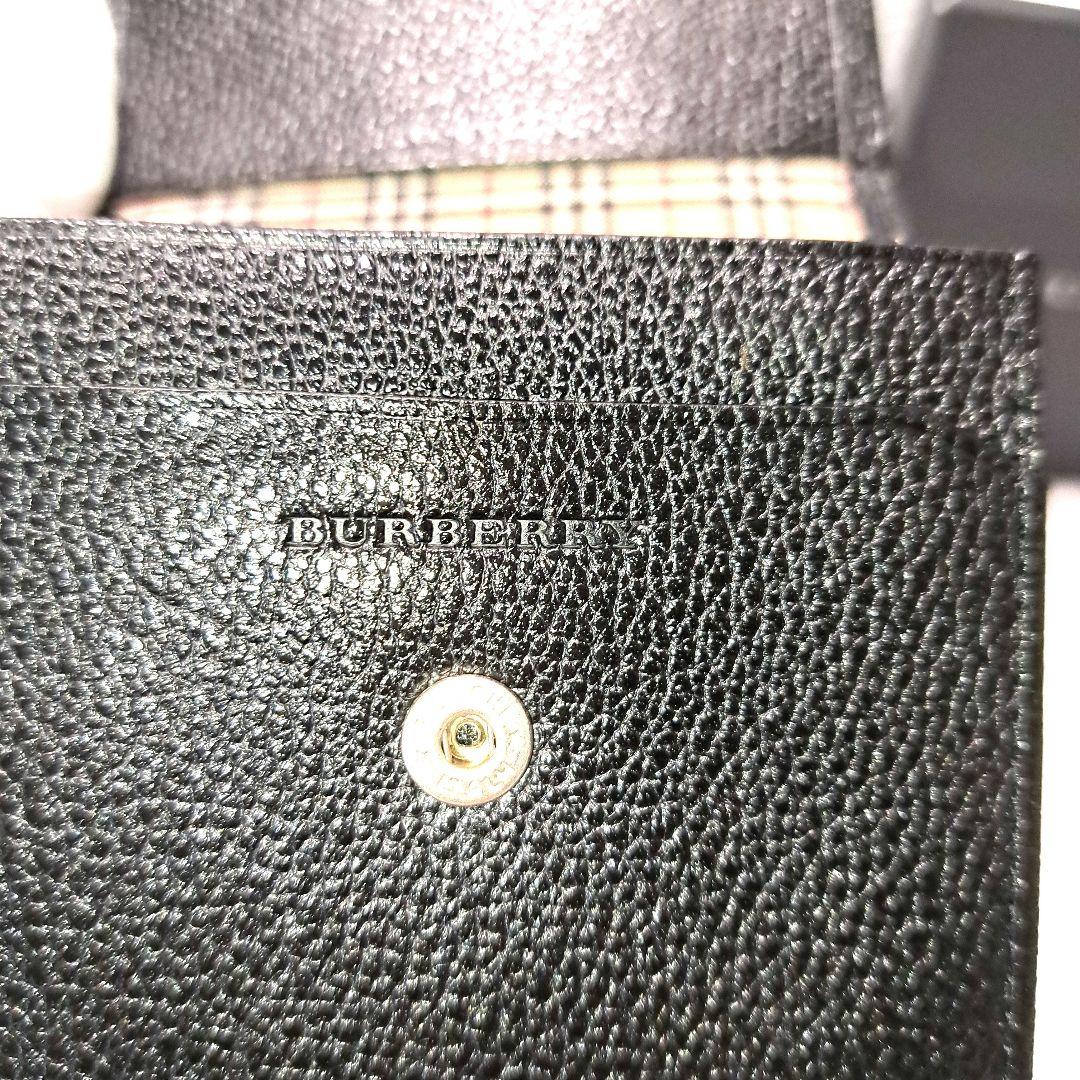 ✨️新品未使用✨️BURBERRYバーバリー　黒　ケース　専用箱&袋付き