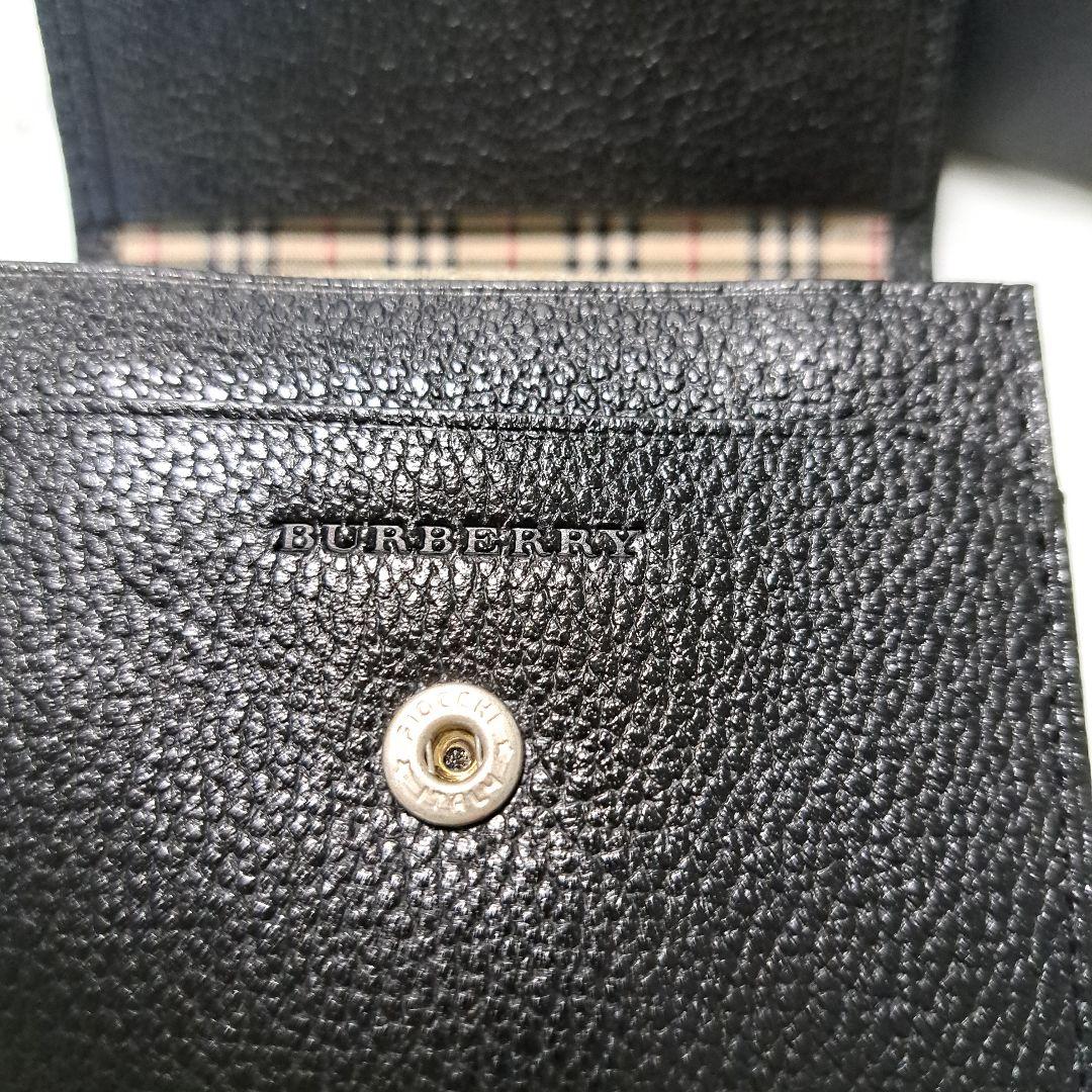 ✨️新品未使用✨️BURBERRYバーバリー　黒　ケース　専用箱&袋付き