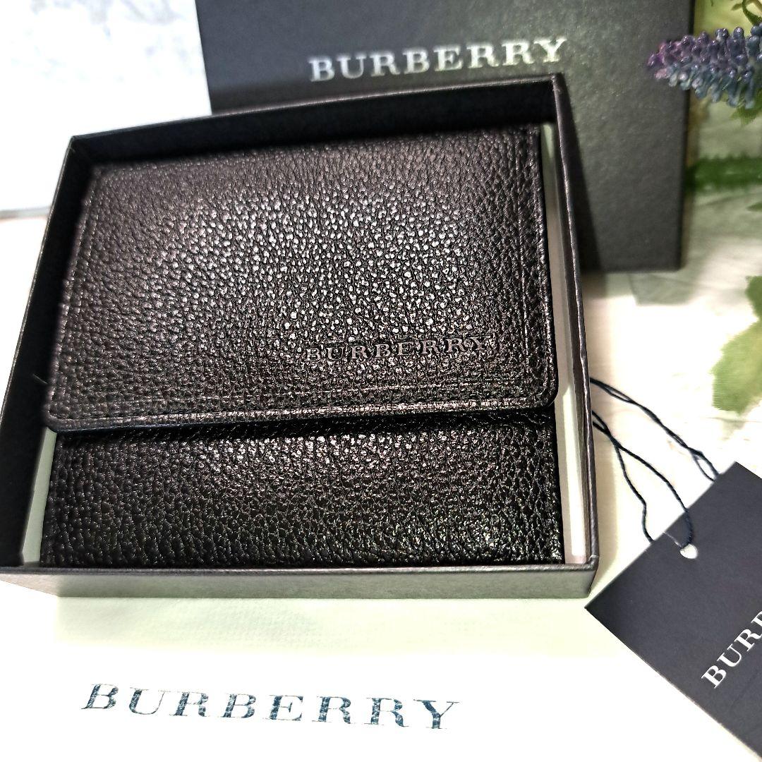 ✨️新品未使用✨️BURBERRYバーバリー　黒　ケース　専用箱&袋付き