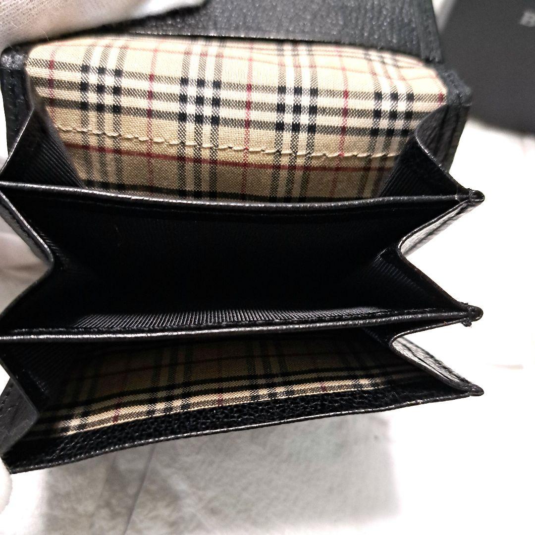 ✨️新品未使用✨️BURBERRYバーバリー　黒　ケース　専用箱&袋付き