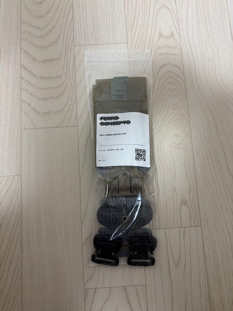 【実物】FERRO CONCEPTS FIRSTSPEAR とコブラバックル