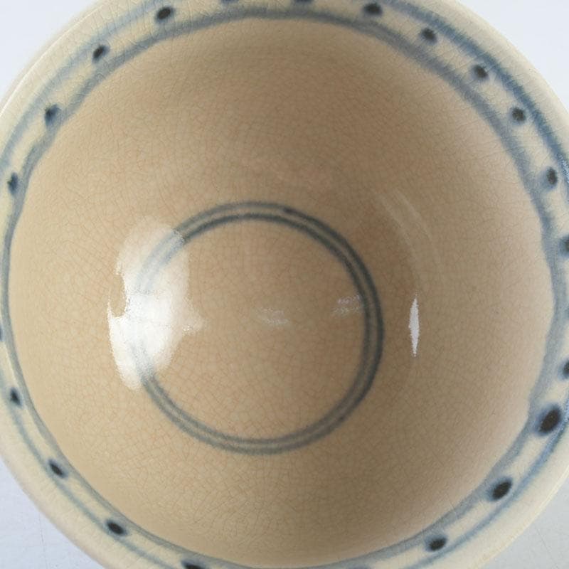 茶道具　加藤連瓶造　安南写　数茶碗　十客　共箱　V　9730A