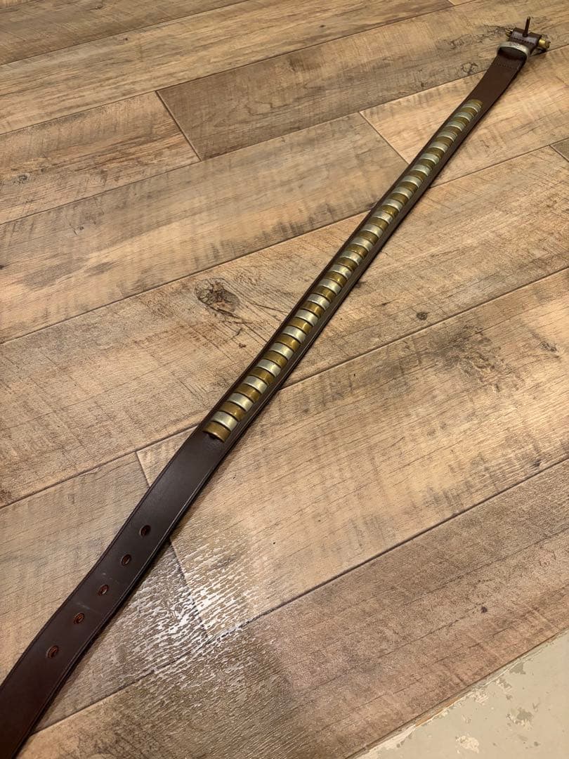 NEEDLES QUICK RELEASE BELT スタッズ付き　レザーベルト