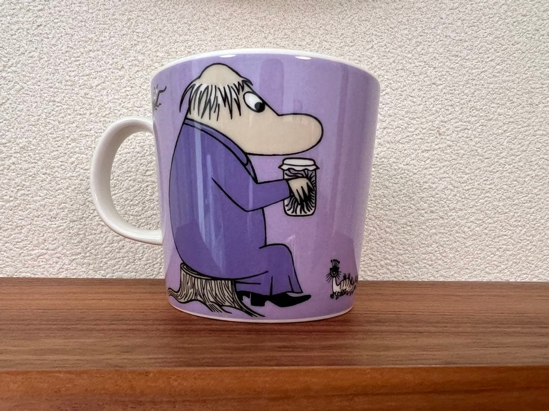 ムーミン　アラビア　マグカップ　ヘムレンさん　旧ロゴ