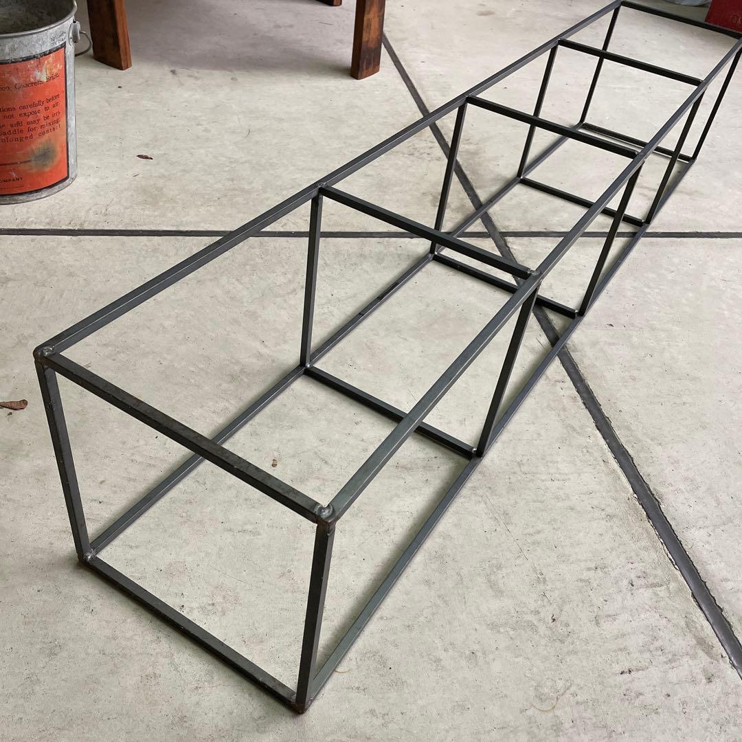 インダストリアル アイアン ラック シェルフ 1点 シャビー 店舗什器（Ｂ）