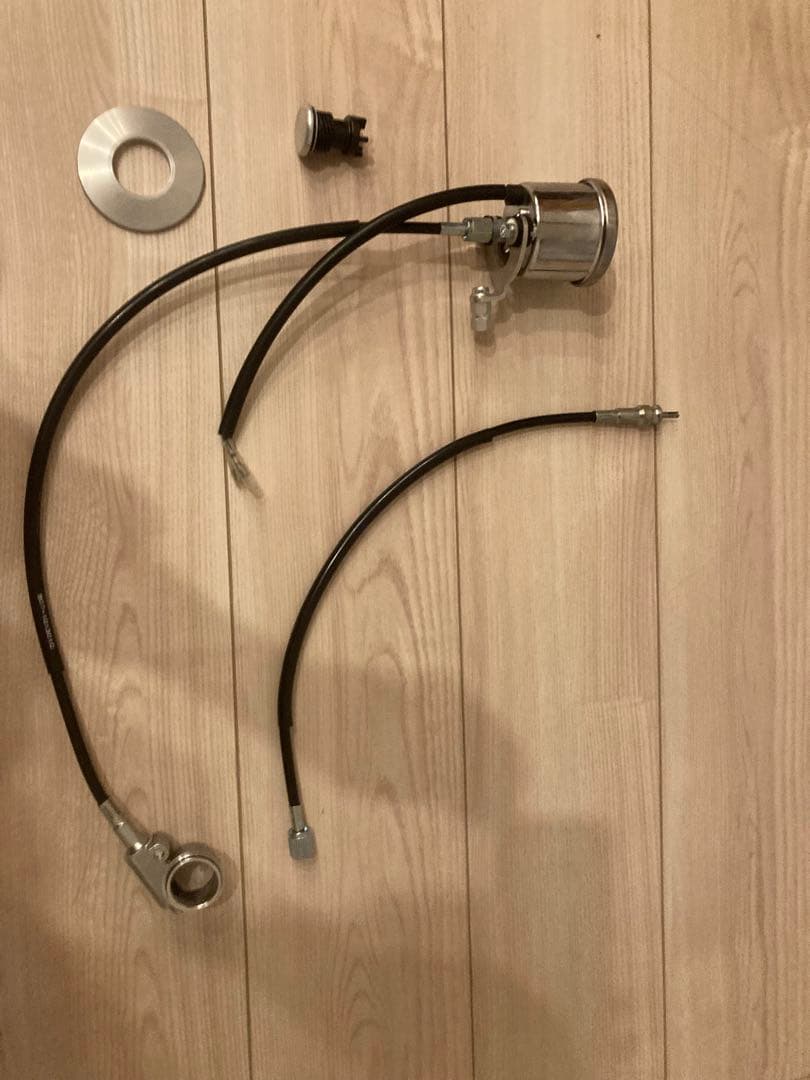 ダックス キタコ(KITACO) タコメーター(60φ) ケーブル他 ジャンク品