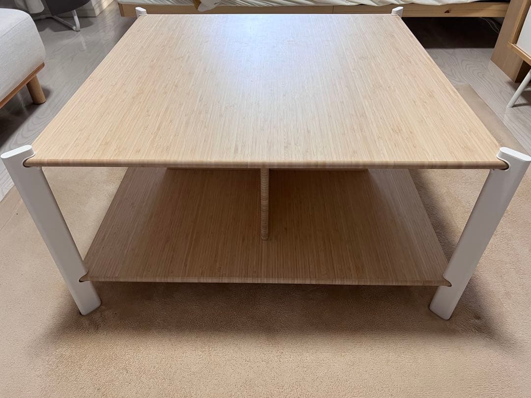 【お値下げ可】IKEA イェッテスタ センターテーブル コーヒーテーブル 竹製