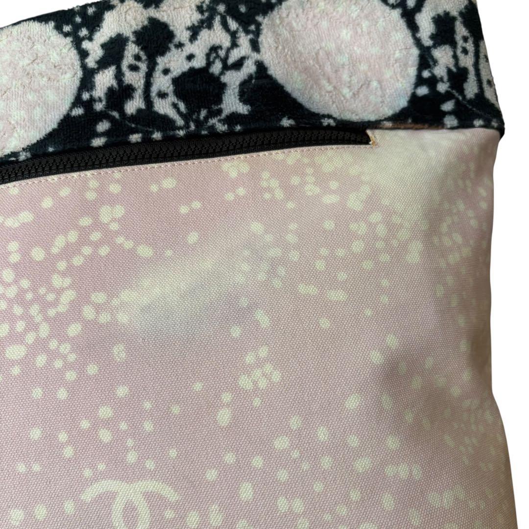 CHANEL ハイサマー ラージトート ピンク ブラック