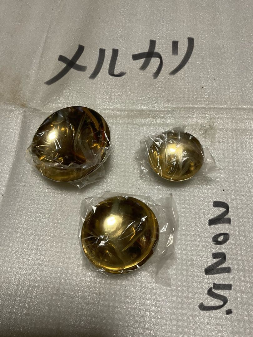 金盃／CACTUS GOLD。三品。【銀婚式の物　未使用品】。